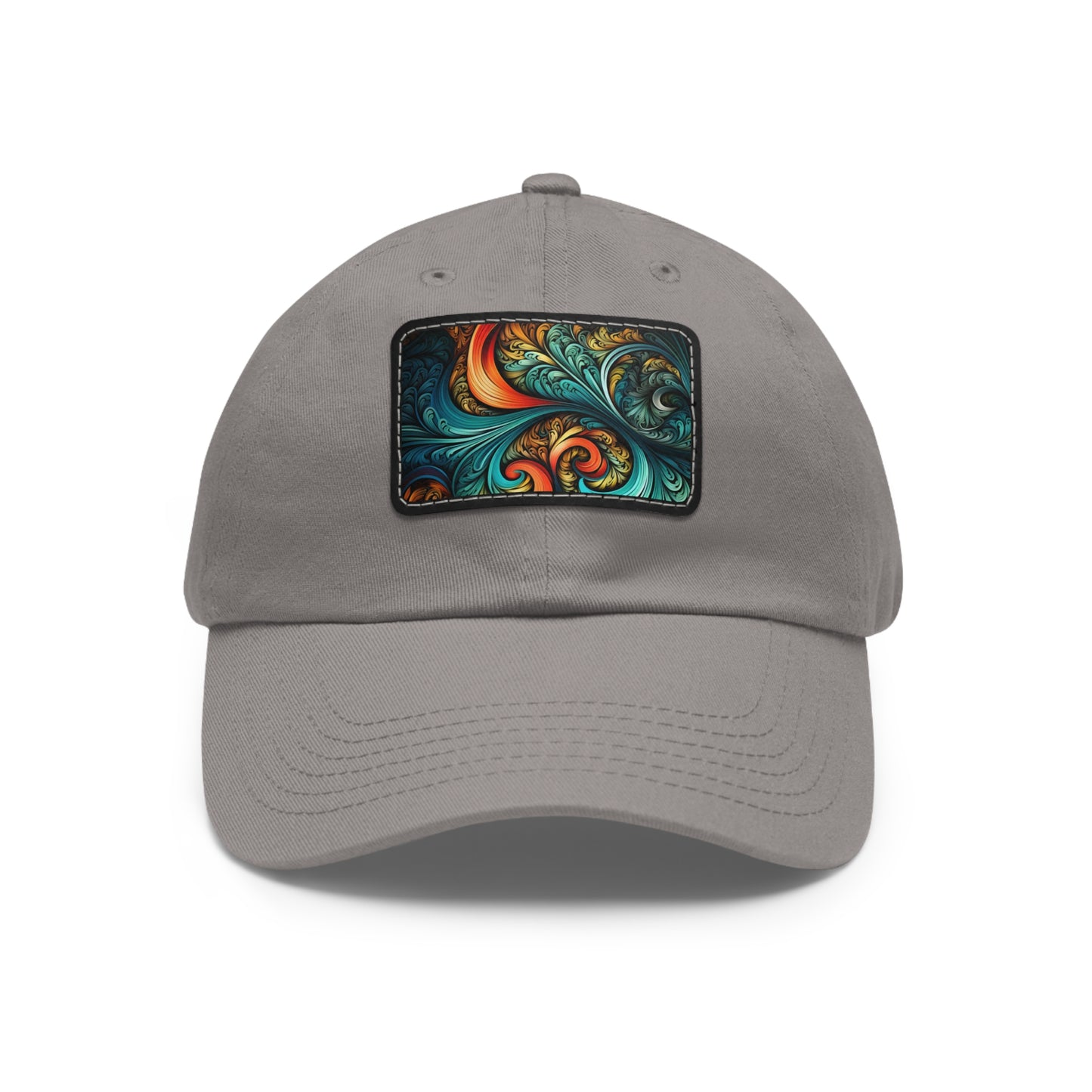 Geo Fractal Snapback Cap