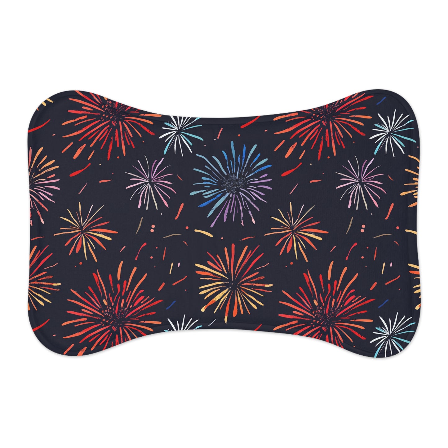 Fireworks Feast Pet Mat