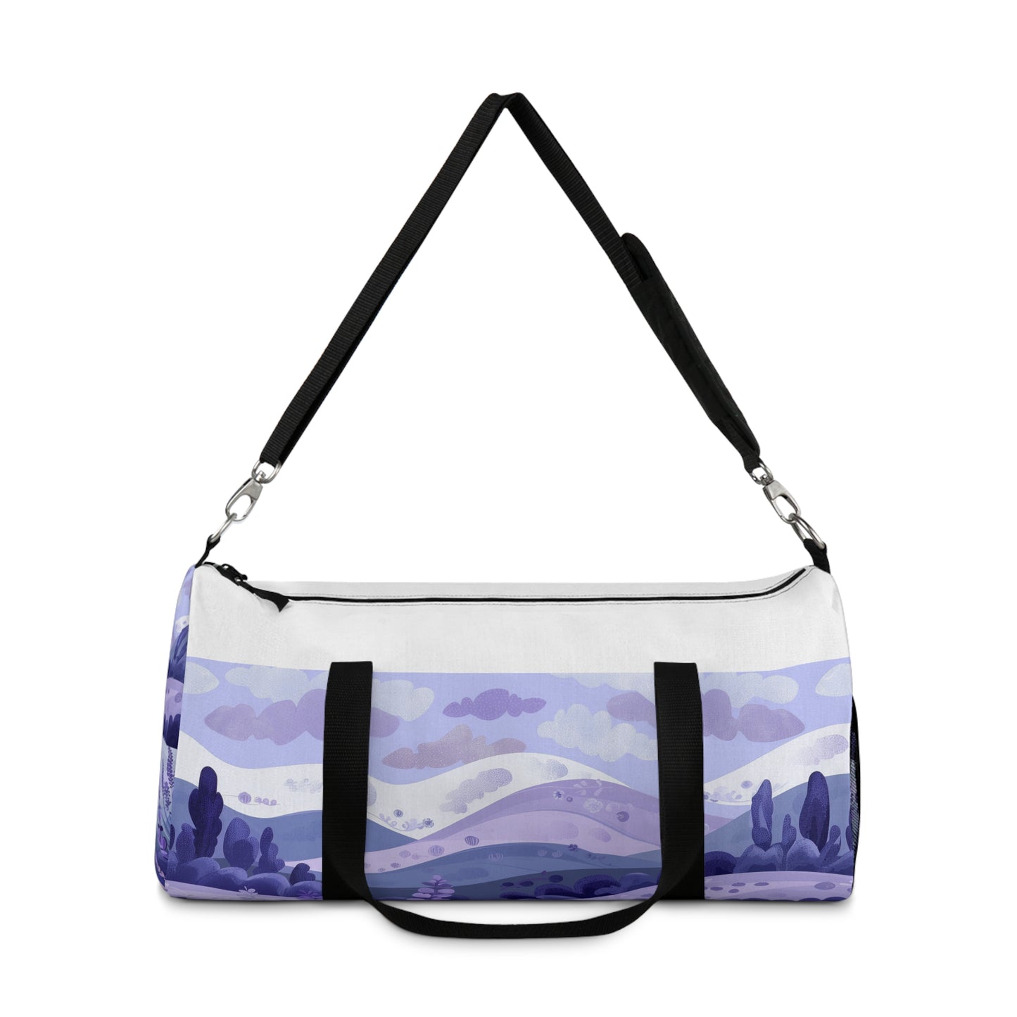 Lavender Fields Duffel Bag