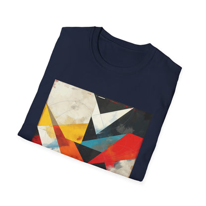 Geometric Symphony: Interwoven Worlds T-Shirt