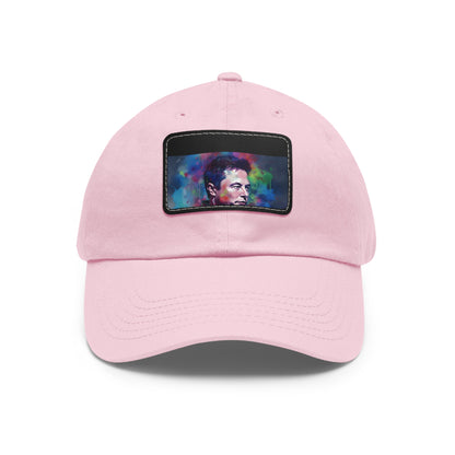 Neon Dreams: Elon Musk Watercolor Baseball Cap