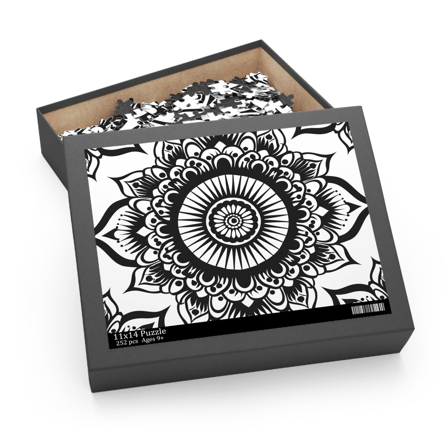 "Zen Mandala Puzzle Collection for mindfulness and relaxation"