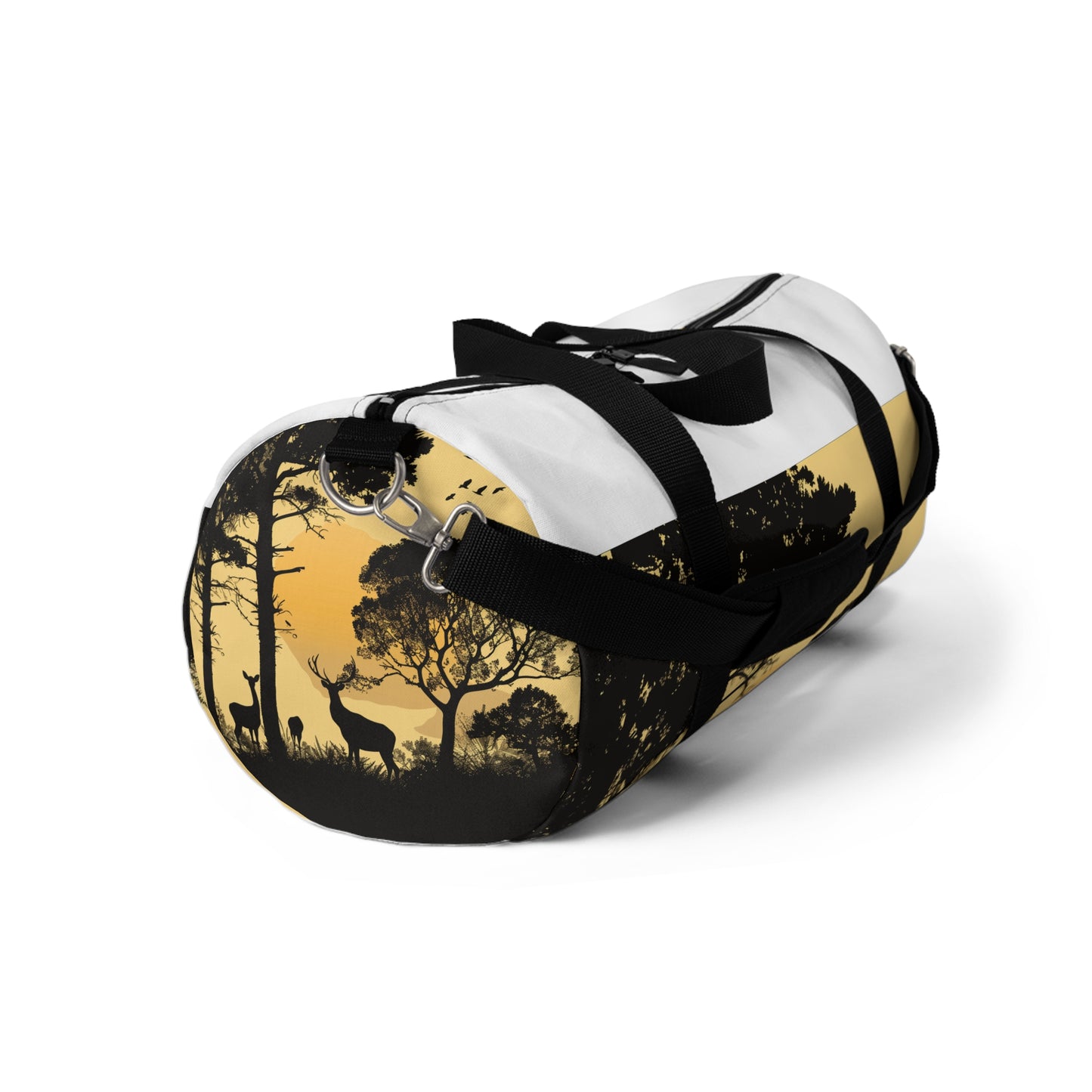 Wildlife Deer Silhouette Duffel Bag