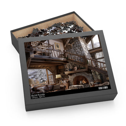 Mountain Cabin Escape Puzzle | Puzzle | Back-to-School, Fall Picks, Games, Holiday Picks, Home & Living, Puzzles, TikTok, Valentine's Day, Valentine's Day Picks | Prints with Passion