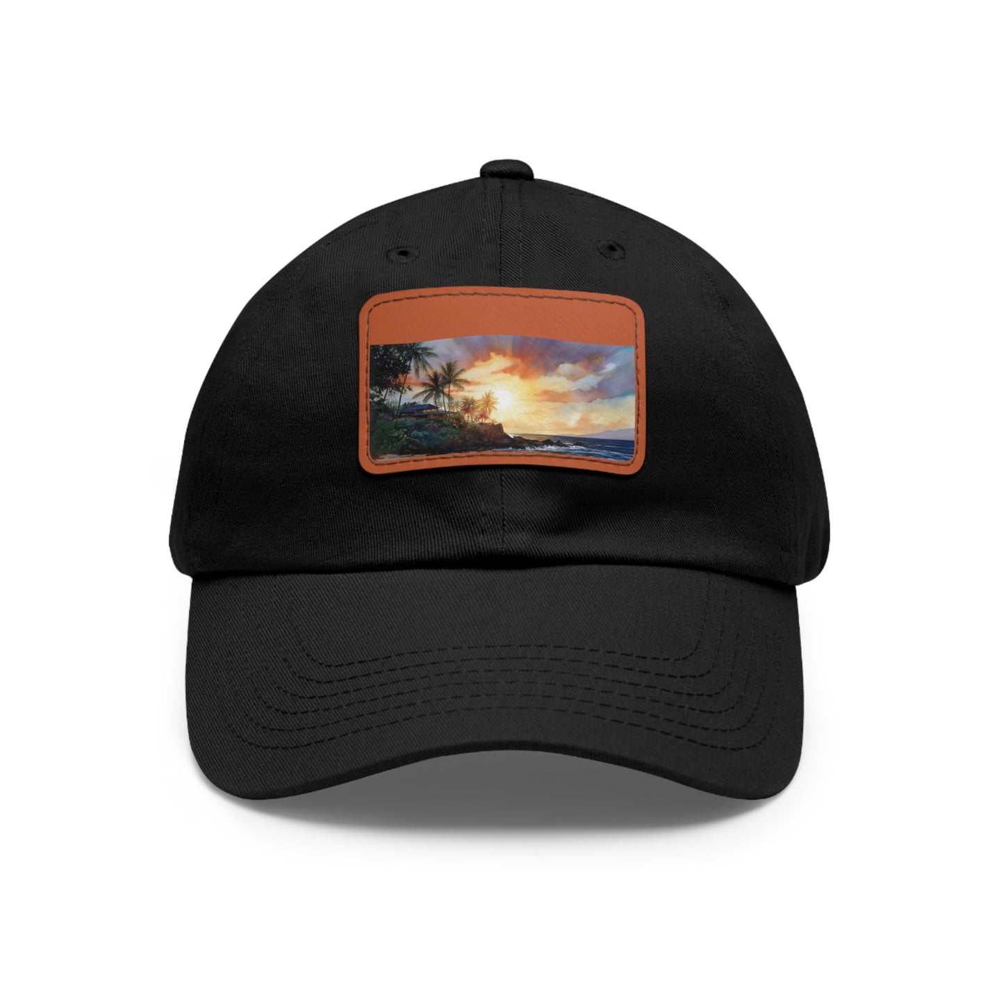 Hawaiian Sunset Paradise Cap