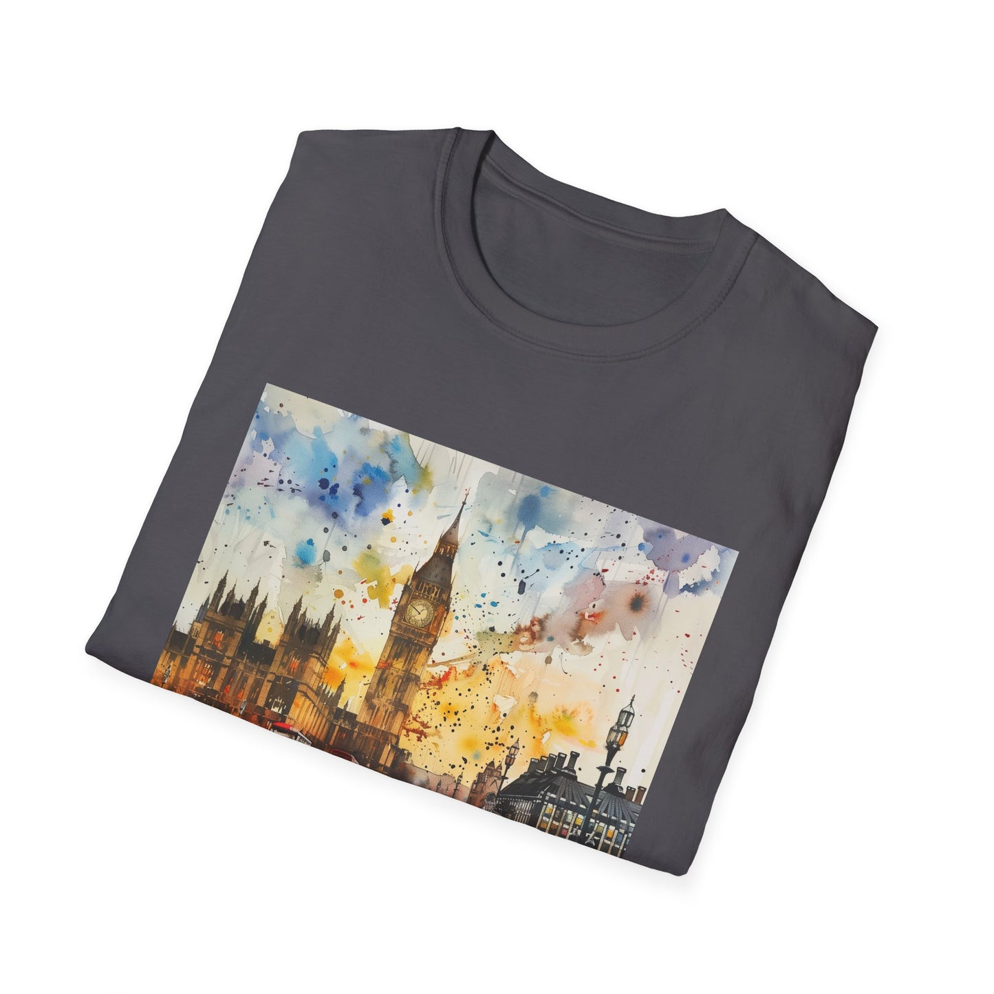 ## London Calling: Big Ben Watercolor T-Shirt