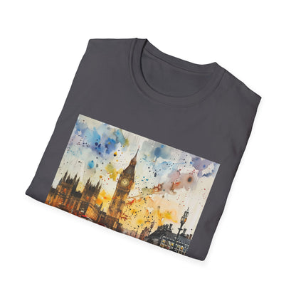 London Calling: Big Ben Watercolor T-Shirt