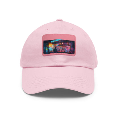 Neon Watercolor Splash Baseball Cap