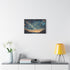 Tapestry Woven from Constellations (Edition II) — Canvas Wall Art — Kiln-Dried Pine Frame & Ready-to-Hang Back View