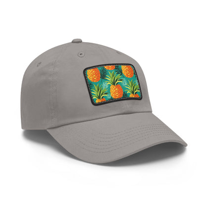 Tropical Twist Pineapple Print Cap