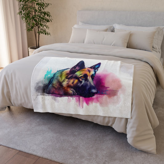 this Blanket is a must-have addition to your home decor. Get yours today and celebrate the special bond between humans and German Shepherds!