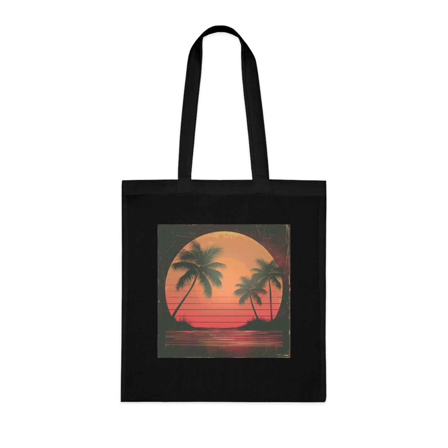 Palm Beach Sunset Tote Bag