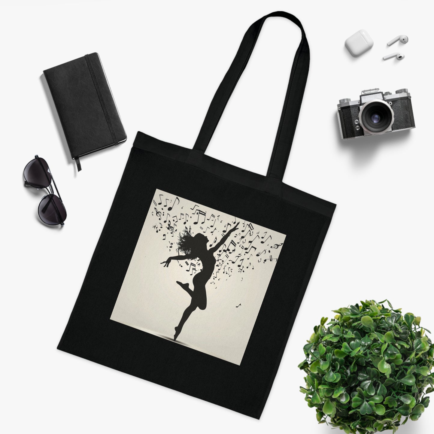 Rhythm in Motion Tote Bag