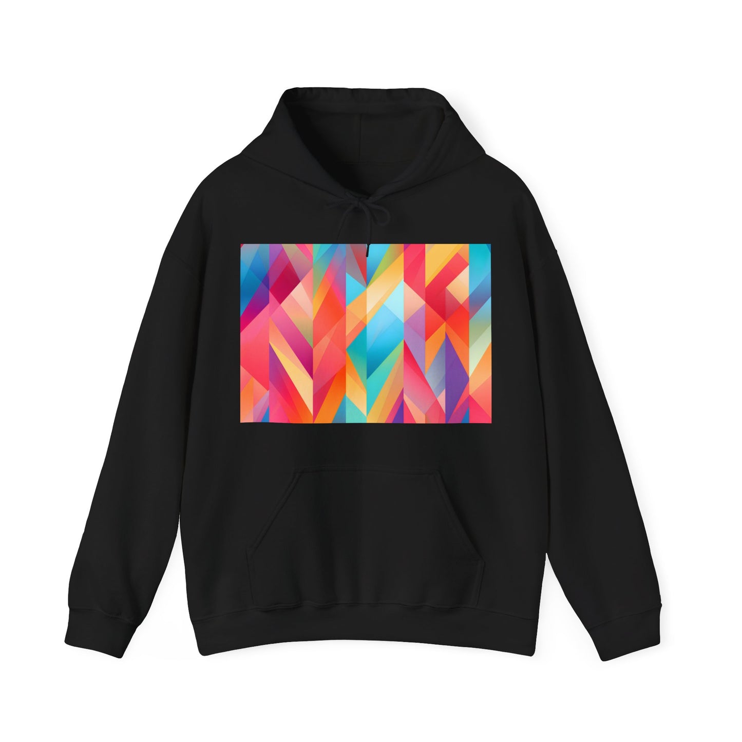 Summer Geo Beat Hoodie | Hoodies | DTG, Hoodies, Men's Clothing, Regular fit, Unisex, Women's Clothing | Prints with Passion