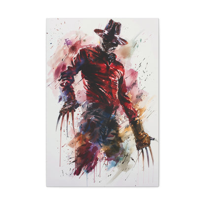 Freddy Krueger Mask: Nightmare on Elm Streets Terror Canvas | Canvas | Art & Wall Decor, Canvas, Fall Picks, Hanging Hardware, Home & Living, Indoor, Top Spring Products, Valentine's Day promotion | Prints with Passion