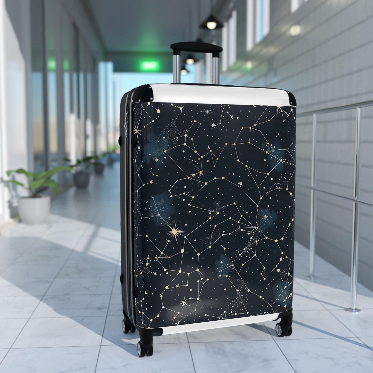 Starry Skies Suitcase Pattern