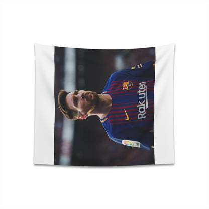 "Stunning Lionel Messi Tapestry - Tribute to the Football Legend | High-Quality Material, Stylish Design | Perfect Gift"