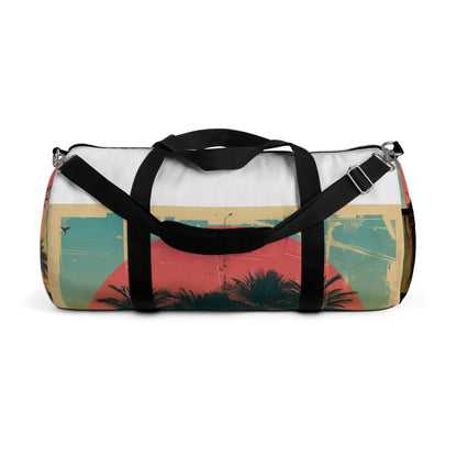 Retro Sunset Duffel Bag