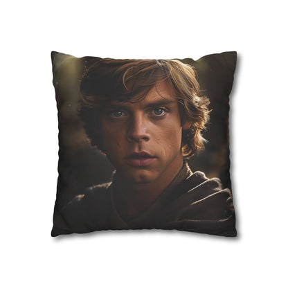 "Luke Skywalker Jedi Knight Pillowcase - High-Quality and Stylish Galactic Adventure Bedding for Star Wars Fans"