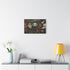 A Diverse Group of Animals Living in Harmony Stretched Canvas Wall Art