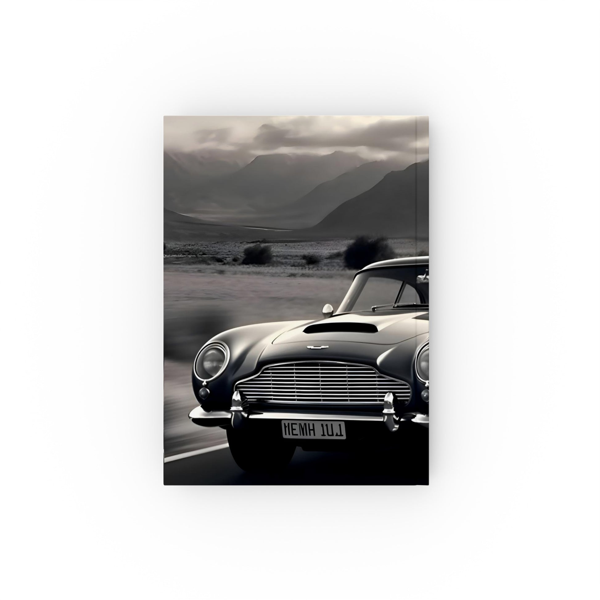 Stylish DB5 Aston Martin Journal for Thrilling Adventures | High-quality material, perfect gift - BenCPrints