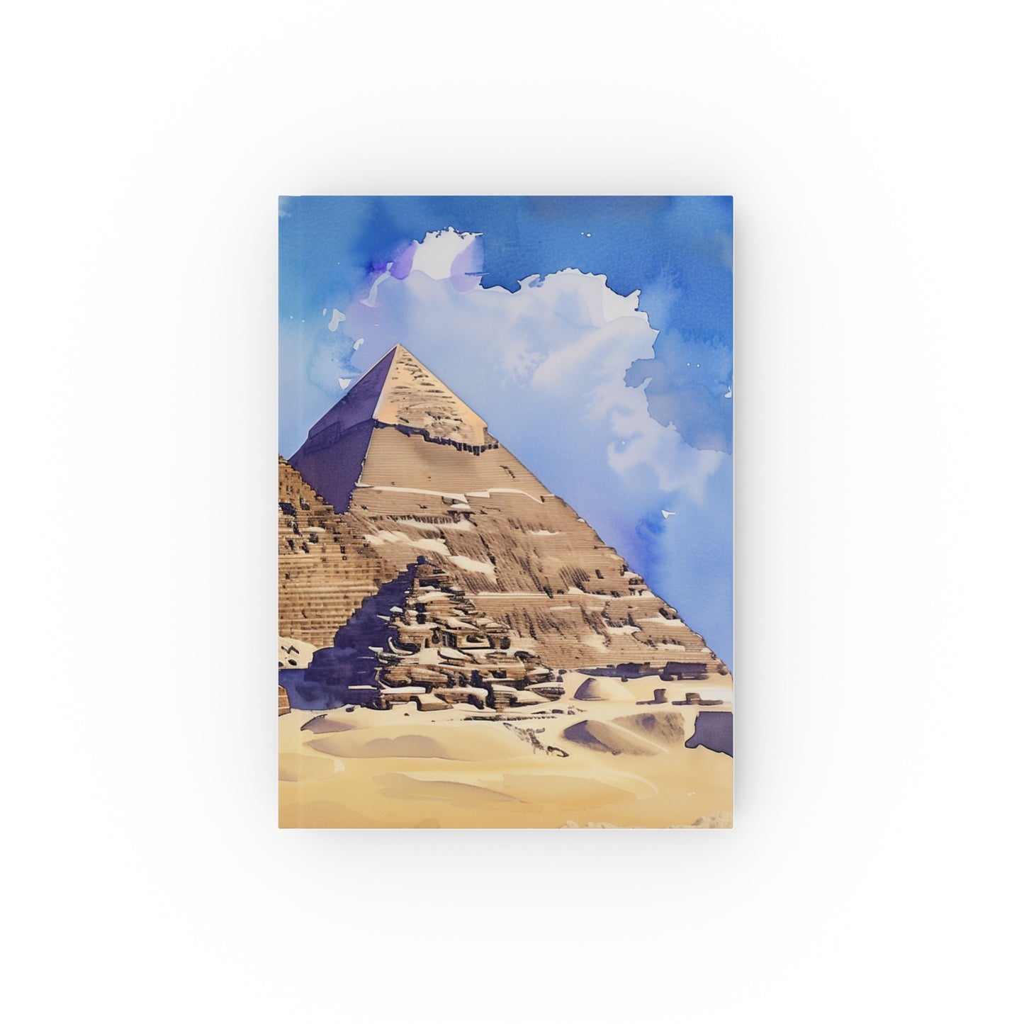 "Pyramids of Time: An Egyptian Journey journal - high-quality, versatile, and stylish, perfect for capturing travel memories and exploring ancient Egypt's mysteries. Makes a great gift!"