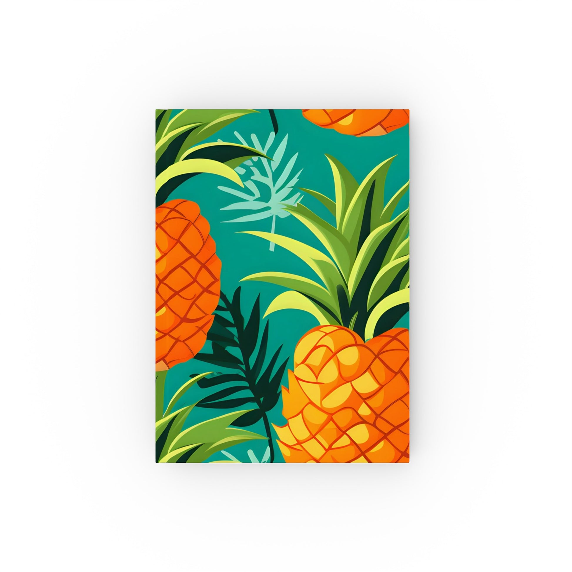 "Get into a tropical state of mind with our Pineapple Paradise Journal - perfect for vacation plans and adding a touch of aloha to your day! High-quality, stylish, and makes a great gift."