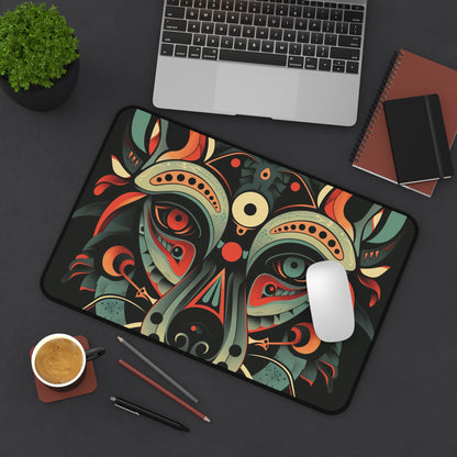 Neon Jungle Desk Mat: Elevate Your Workspace