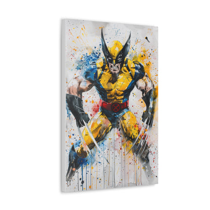 Wolverine Canvas Print : Untamed Fury