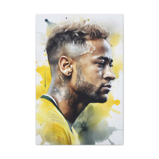 Canvas: Puma Neymar JrWatercolor Tribute | Canvas | Art & Wall Decor, Canvas, Fall Picks, Hanging Hardware, Home & Living, Indoor, Top Spring Products, Valentine's Day promotion | Prints with Passion