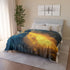 Dream Weaver Creating World from Light — Plush Fleece Throw Blanket — Product Detail View 12