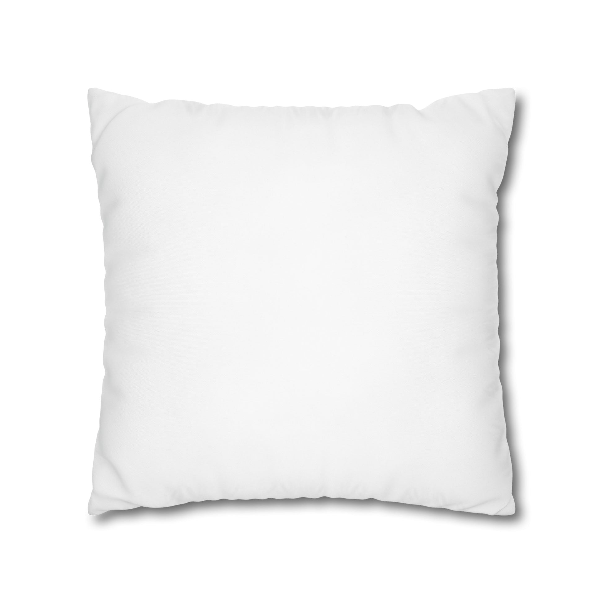 Personalized Square Poly Canvas Pillowcase with Concealed Zipper - Decorator's Delight - 100% Polyester - Double Sided Print - Multiple Sizes