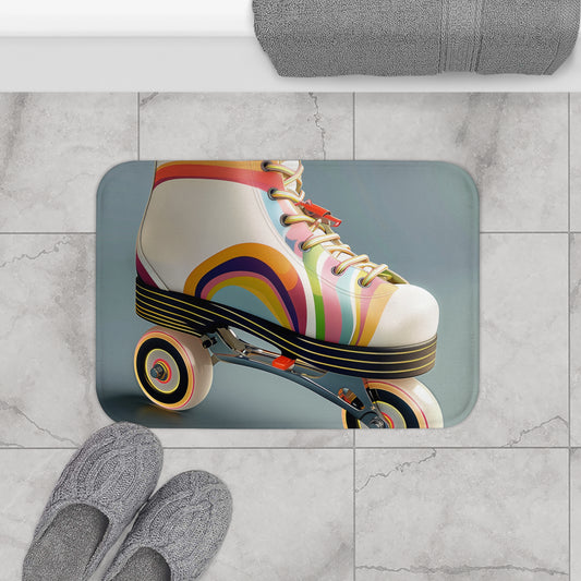 Roll Back in Time Bath Mat | Bath Mats | Bath, Bathroom, Home & Living, Indoor, Sublimation | Prints with Passion