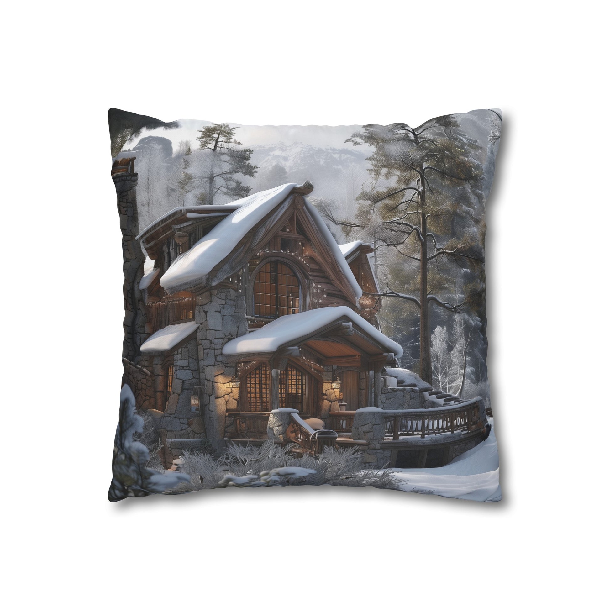 Rustic Wilderness Escape Pillowcase - High-Quality and Stylish Bedroom Décor