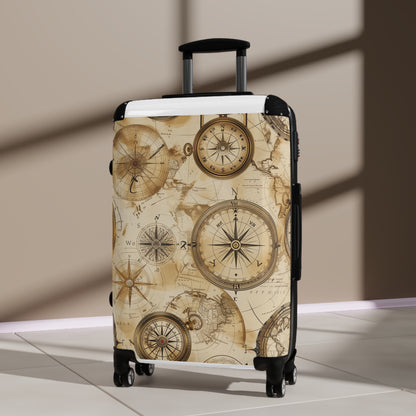 Wanderlust Vintage Map Suitcase Collection