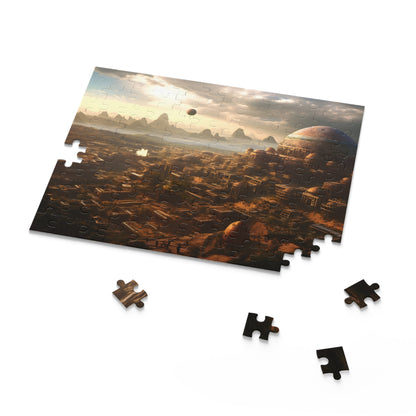 Shambala City Civilization Jigsaw Puzzle