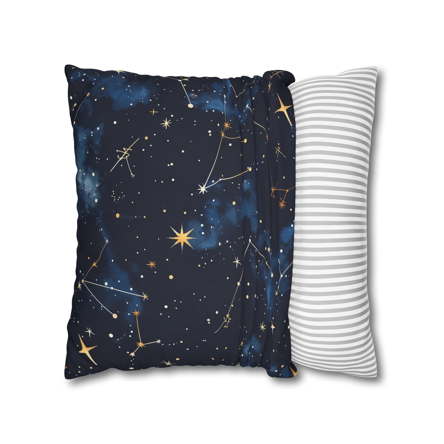 "Transform your bedroom with our Starry Night Pillowcase, featuring a seamless pattern of Constellation Stars for dreamy nights"