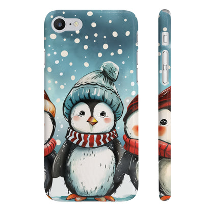 Penguin Party: Winter Wonderland Phone Case