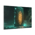 Monolith Glowing with Sacred Runes — Canvas Wall Art — Product Detail View 6