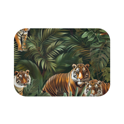 Tiger Safari Bath Mat | Bath Mats | Bath, Bathroom, Home & Living, Indoor, Sublimation | Prints with Passion