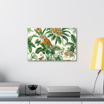 Tiger Jungle Canvas Print