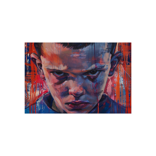 Eleven Stranger Things Painting Poster