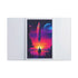 Epic Retro Sci-Fi Space Opera Nebula — Canvas Wall Art — Living Room Wall Lifestyle View
