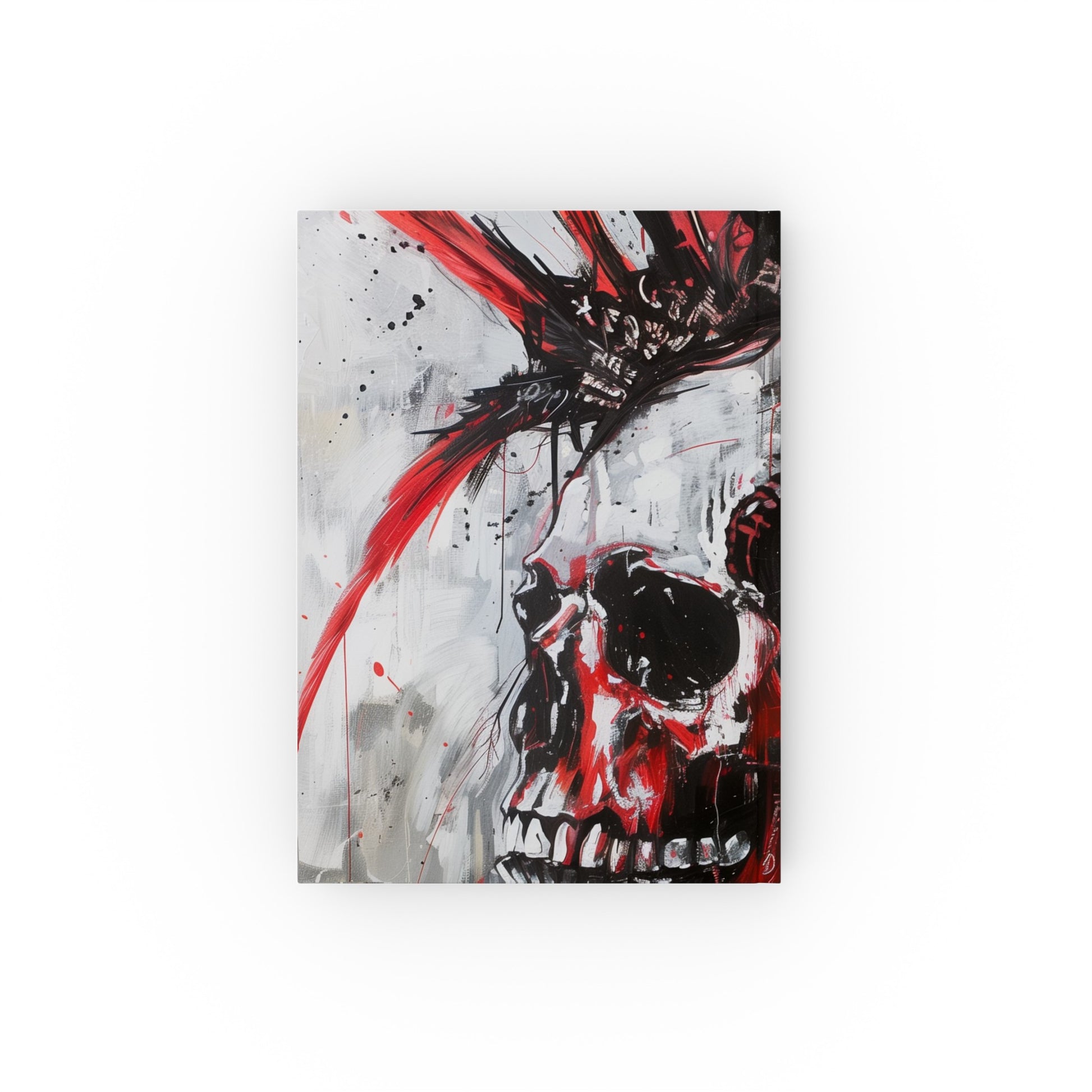 "Rebel's Sketchbook Journal - Punk Rock Diaries for Edgy Creators | High-quality, versatile, perfect gift"