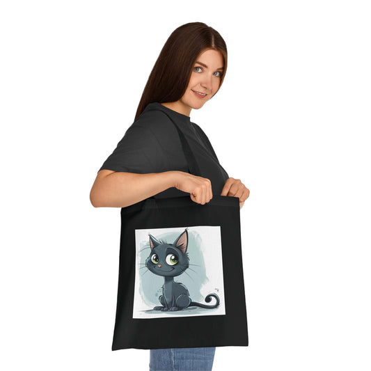 Purr-fect Companion Tote Bag | Tote Bag | Accessories, Bags, Cotton, DTG, Totes | Prints with Passion