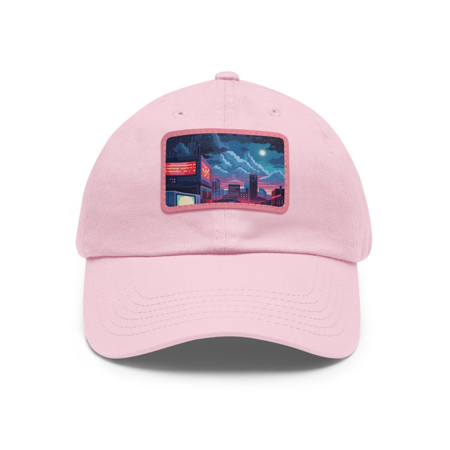 Retro Pixel Power Baseball Cap