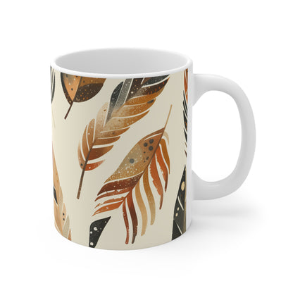 Boho Feather Dream Coffee Mug