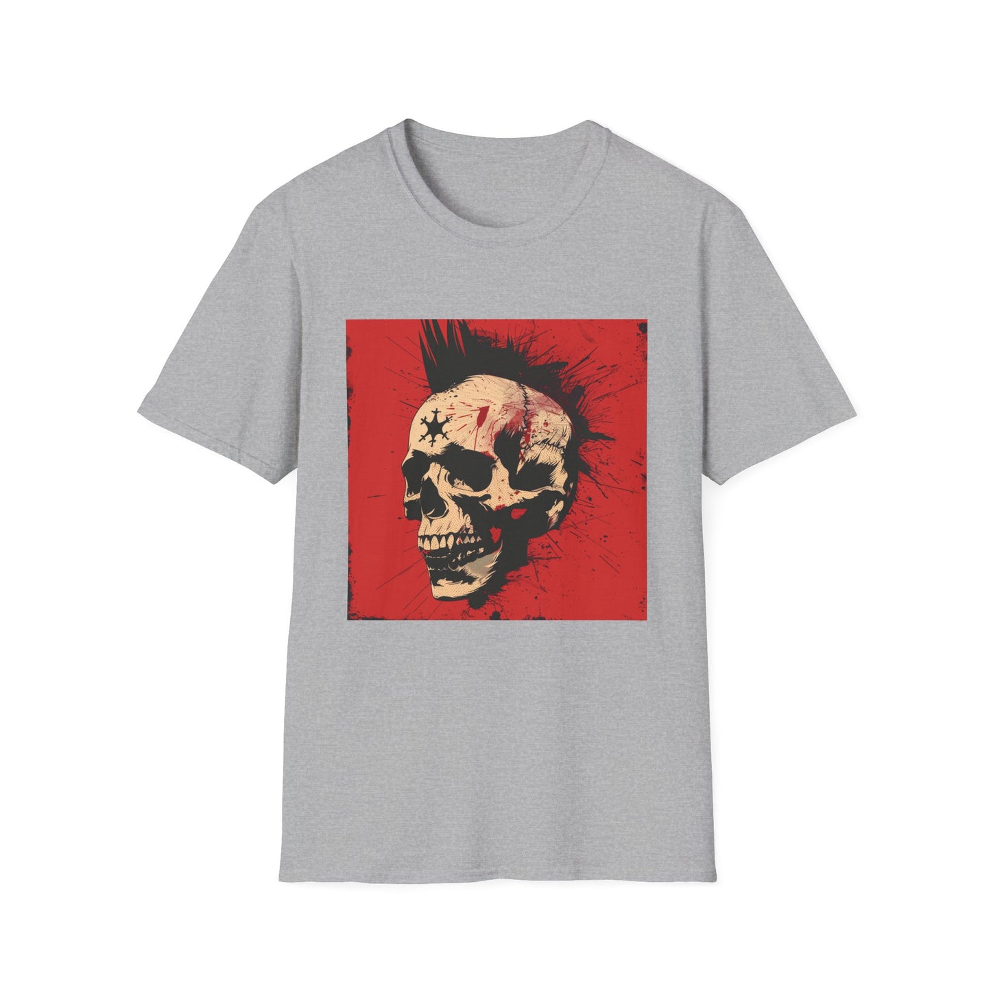 Anarchy's Anthem: Punk Rock Skull T-Shirt