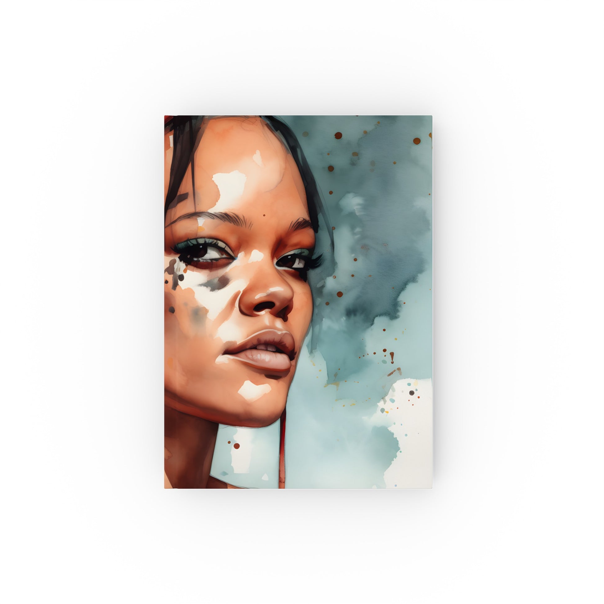 "Rihanna's Reign Journal: Iconic Style, Fierce Confidence | Perfect Gift for Fans"