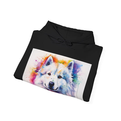 Smiling Samoyed Cloud Hoodie